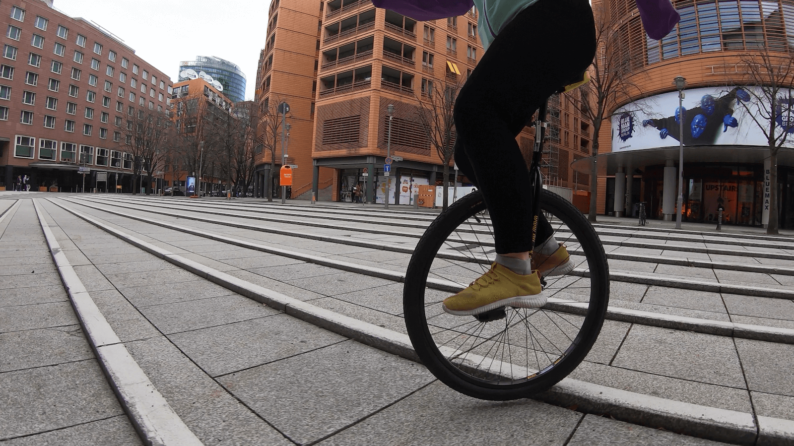 my girl on a unicycle